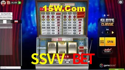 Jogos de Slot SSVV Bet